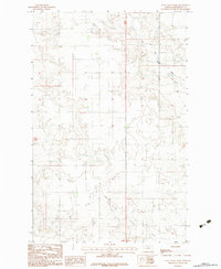 Tule Valley West 1983 topographic map thumbnail