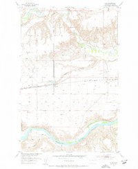 Tunis 1953 topographic map thumbnail