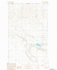 Turner NW 1984 topographic map thumbnail