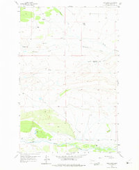 Twin Lakes 1958 topographic map thumbnail