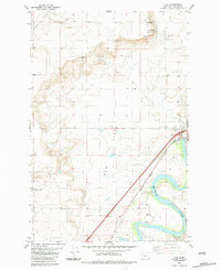 Ulm 1983 topographic map preview