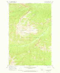 Una Mountain 1970 topographic map thumbnail