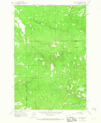 Union Peak 1965 topographic map thumbnail