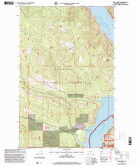 Ural Creek 1997 topographic map thumbnail