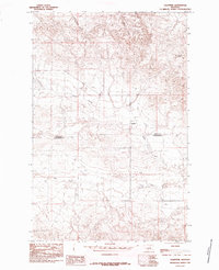 Valentine 1985 topographic map thumbnail
