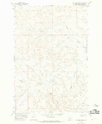 Van Dusen Spring 1965 topographic map thumbnail