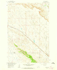 Vananda 1960 topographic map thumbnail
