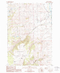 Varney 1988 topographic map thumbnail