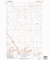 Vaughn NE 1983 topographic map preview