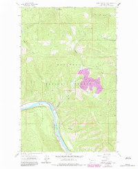Vermiculite Mountain 1963 topographic map thumbnail