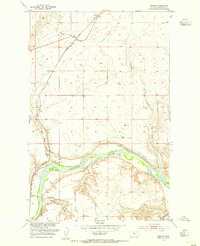 Verona 1953 topographic map thumbnail