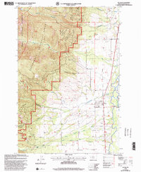 Victor 1998 topographic map thumbnail