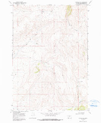 Vinegar Hill 1968 topographic map thumbnail