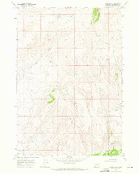 Vinegar Hill 1968 topographic map thumbnail