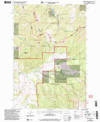 Virginia Peak 2000 topographic map thumbnail