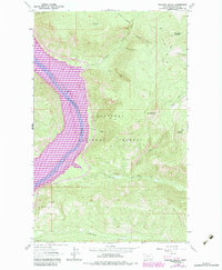 Volcour Gulch 1983 topographic map thumbnail