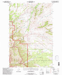 Volcano Reef 1995 topographic map thumbnail