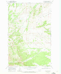 Volcano Reef 1968 topographic map thumbnail