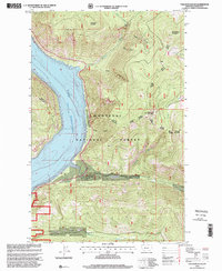 Volcour Gulch 1997 topographic map thumbnail