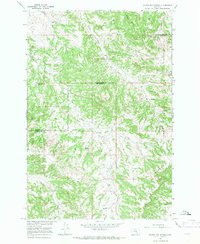 Wagon Box Spring 1967 topographic map thumbnail