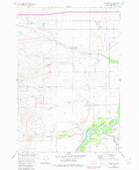 Walker Hill 1960 topographic map thumbnail