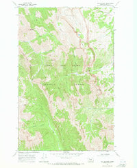 Walling Reef 1968 topographic map thumbnail