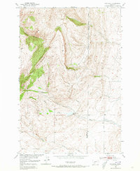 Wallrock 1951 topographic map thumbnail
