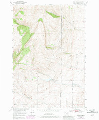 Wallrock 1951 topographic map thumbnail