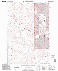 Waterhole Creek 1997 topographic map thumbnail