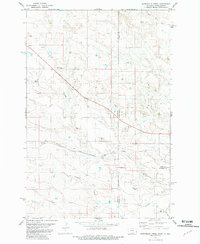 Waterhole Creek 1981 topographic map thumbnail