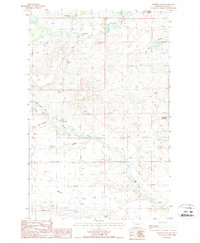 Watson Flats 1987 topographic map thumbnail