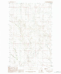 Wayne Creek NW 1984 topographic map thumbnail