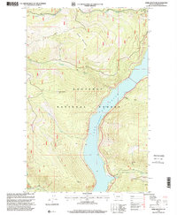 Webb Mountain 1997 topographic map thumbnail