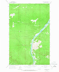 Webb Mountain 1963 topographic map thumbnail