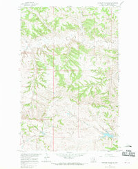 Weingart Place NW 1965 topographic map thumbnail