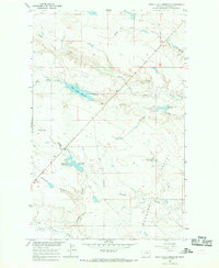 West Alkali Reservoir 1965 topographic map thumbnail