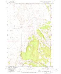 West Fork Beaver Creek 1970 topographic map thumbnail