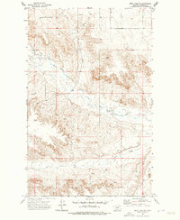 West Fork NE 1973 topographic map thumbnail