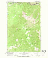 West Glacier 1964 topographic map preview