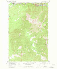 West Glacier 1964 topographic map preview
