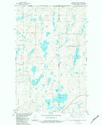 Westby North 1983 topographic map thumbnail