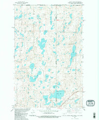 Westby North 1983 topographic map thumbnail
