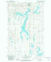 Westby South 1983 topographic map thumbnail