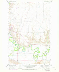 Whately 1958 topographic map thumbnail