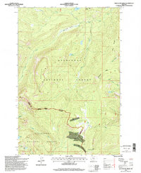 Whetstone Ridge 1996 topographic map thumbnail
