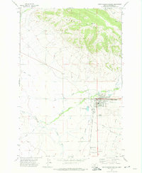 White Sulphur Springs 1971 topographic map thumbnail