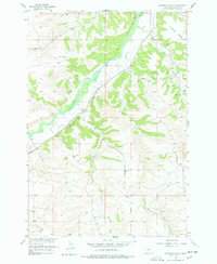 Whitebird School 1955 topographic map thumbnail