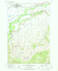 Whitehall 1963 topographic map thumbnail