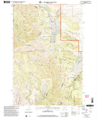 Whites City 2001 topographic map thumbnail