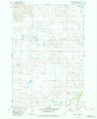 Whitetail Creek 1982 topographic map thumbnail
